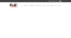 Desktop Screenshot of fundingartsnetwork.org